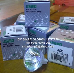 Lampu Halogen Projector 120V 150W JCR Ushio